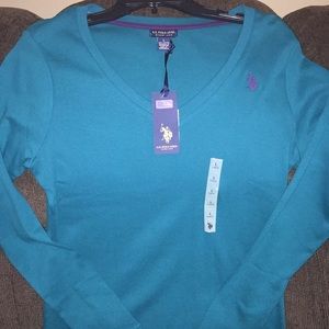 NWT U.S. Polo Assn Large long sleeve shirt!